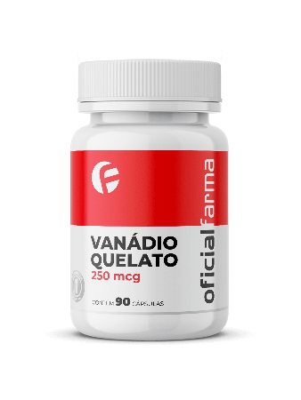 Van&aacute;dio Quelato 250mcg 90 C&aacute;psulas