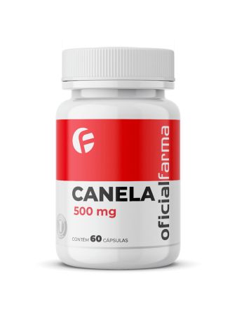 Canela 500mg 60 C&aacute;psulas