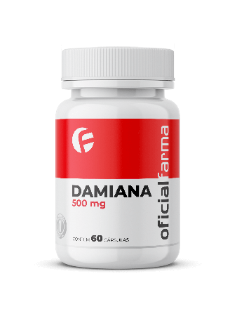 Damiana 500mg 60 C&aacute;psulas 