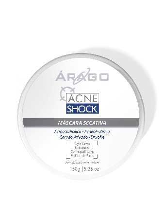 AcneShock  - M&aacute;scara Secativa Facial 150g