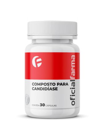 Composto para Candid&iacute;ase 30 C&aacute;psulas