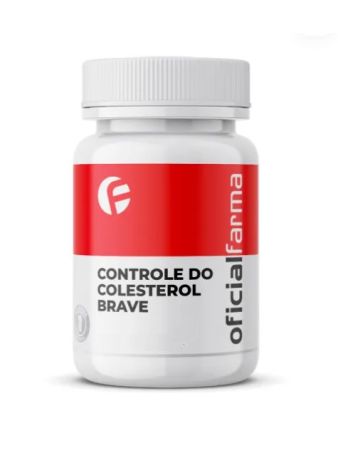Controle Do Colesterol Brave 120 C&aacute;psulas By Gabi Dezan (Influenciadora)