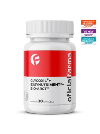 Glycoxil&reg; + Exsynutriment&reg; + Bio-Arct&reg; 30 Caps Com Selo de Autenticidade