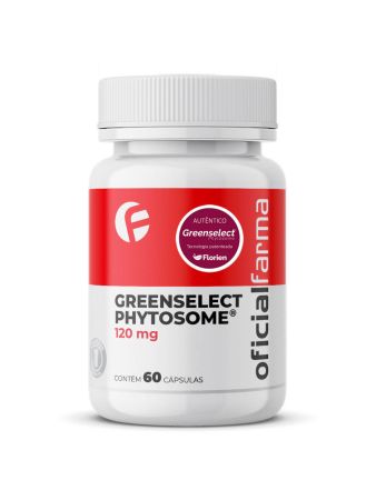 Greenselect Phytosome&reg; 120mg 60 C&aacute;psulas com Selo de Autenticidade