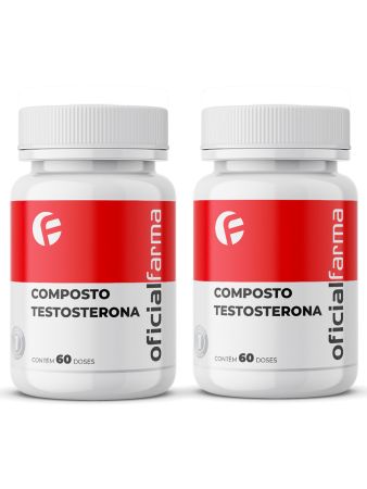 2 Composto Testosterona End&oacute;gena 60 Doses