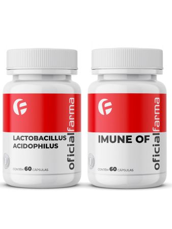 Pr&oacute; Imune - Lactobacillus Acidophilus + Multivitam&iacute;nico Imune OF