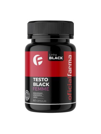 Testo Black Femme 60 c&aacute;psulas