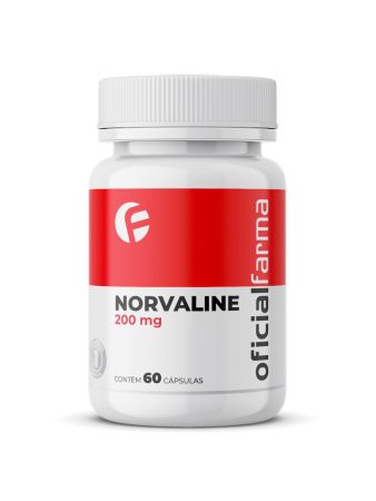 Norvaline 200mg 60 C&aacute;psulas