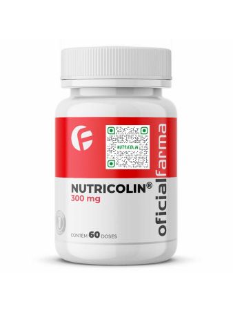 Nutricolin&reg; 300mg 60 Doses com Selo de Autenticidade