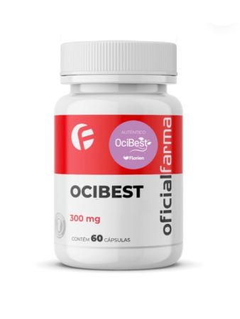 Ocibest&reg; 300mg 60 C&aacute;psulas - Gerenciador natural do estresse