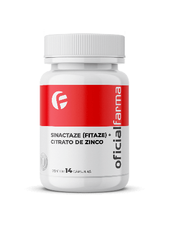Sinactaze (Fitaze) + Citrato de Zinco 14 C&aacute;psulas