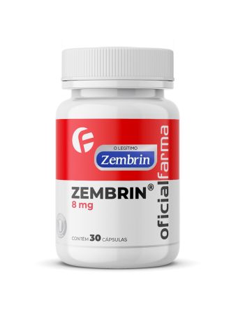 Zembrin&reg; 8Mg 30 C&aacute;psulas Com Selo De Autenticidade