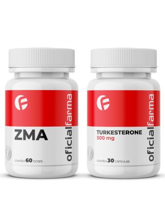 Zma 60 Doses + Turkesterone 500mg 30 C&aacute;psulas